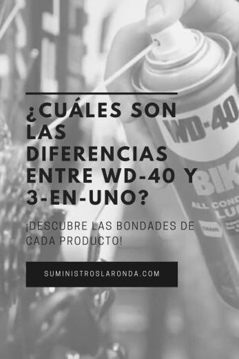 ¿Cuáles son las diferencias entre el WD-40 y el 3-EN-UNO?