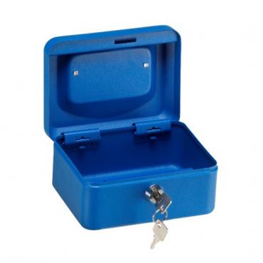 Caja caudales elegant azul mate t2 con bandeja