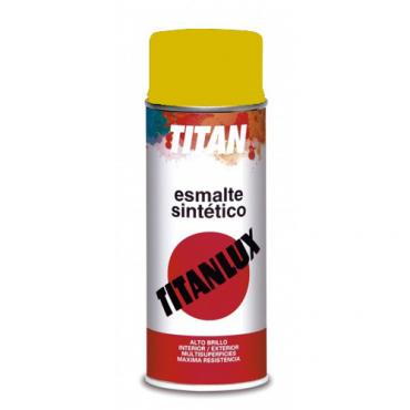 Spray esmalte sintético amarillo real 200ml