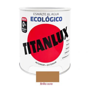 Titanlux esmalte ecológico brillo ocre 750ml
