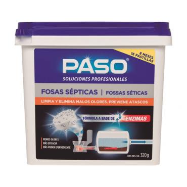 Paso fosas sépticas 16 pastillas