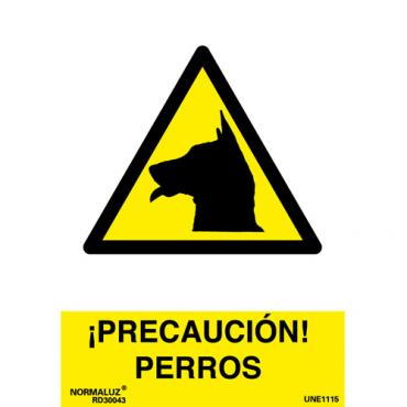 Cuidado con el perro