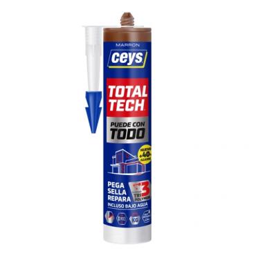 Ceys total tech marrón. Cartucho 290 ml.