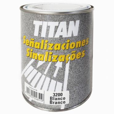 Titan  señalización blanco 4l