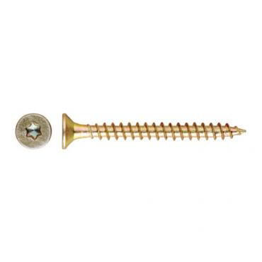 Tirafondo cabeza avellanada Torx zincado 5x80