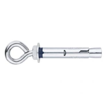 Anclaje CH antigiro con argolla. Zincado 12X80 BRO16