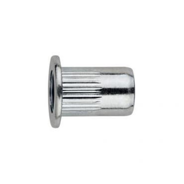 Tuercas remachables - cabeza ancha 06x16