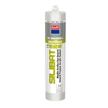 Sellador Silibat acrílico cr blanco 300 ml.