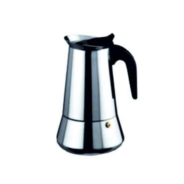 Cafetera express alondra en acero inox, 9 tazas