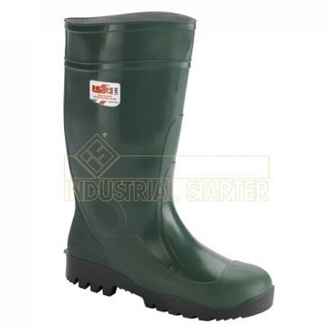 Bota seguridad PVC verde (Talla 39)