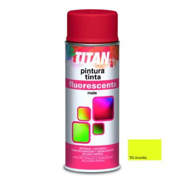 Spray fluorescente  amarillo 200ml