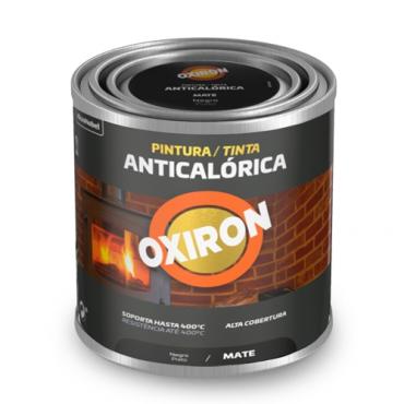 Pintura Anticalórica Negra 250 ml. Oxiron