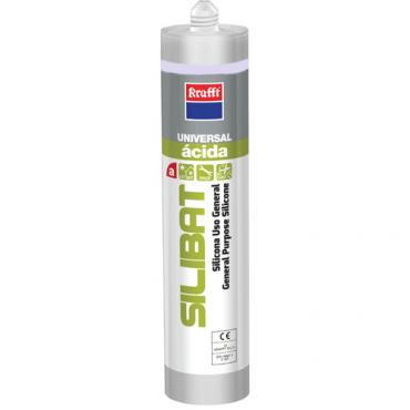 Silicona ácida silibat blanca 280ml