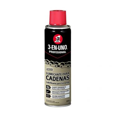 Lubricante cadena bici spray 3 en 1 250 ml.