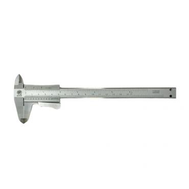 Calibre acero inox. Freno pulsante 230 mm.