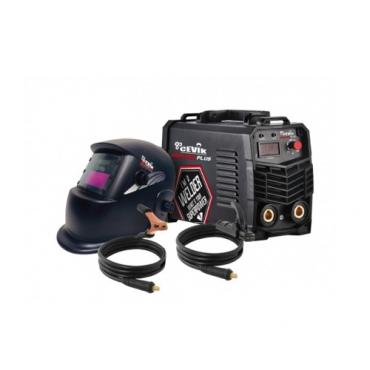 Kit de soldadura inverter mma 160 amp + pantalla electrónica