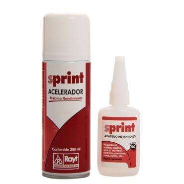 Sprint kit cianoacrilato 50gr + acelerador 200ml