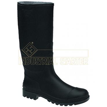 Bota PVC caña alta negra (Talla 41)