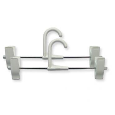 Comprar PERCHA FALDA PINZA 31CM BLANCA 2 PZ MAUR Online - Bricovel