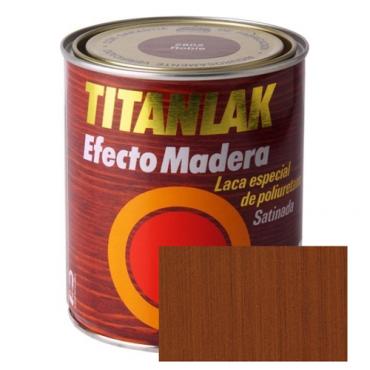 Titanlak efecto madera sapeli 750ml