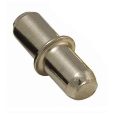 Soporte módulo metálico cromado Ø5  A-151. Precio por caja