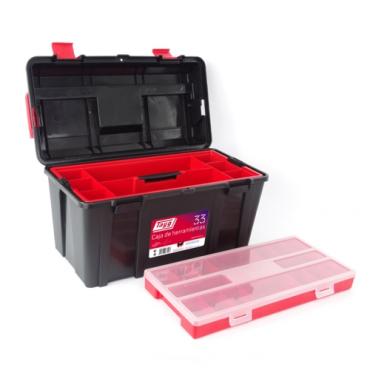 Caja de herramientas de plástico Tayg Nº 33