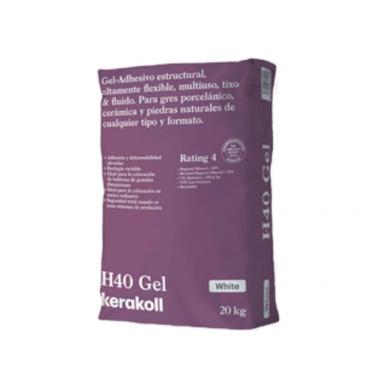 H40 Gel Blanco. 20 Kg