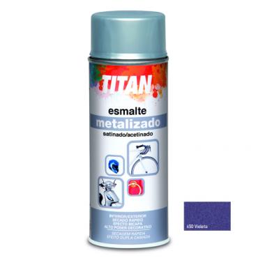 Spray esmalte  metalizado violeta 200ml