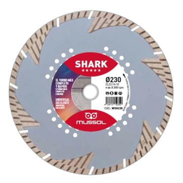 Disco diamante Shark 180mm eje 22.2mm