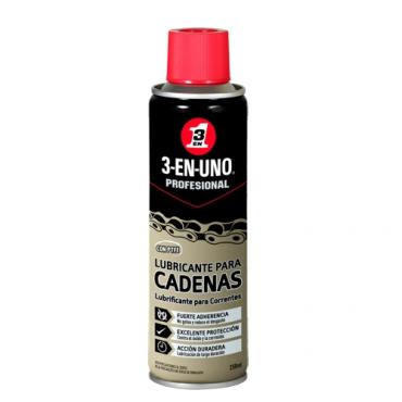 Lubricante cadena bici spray 3 en 1 250 ml.