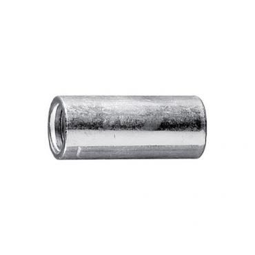 Manguito de unión redondo - Inox M10 x 30