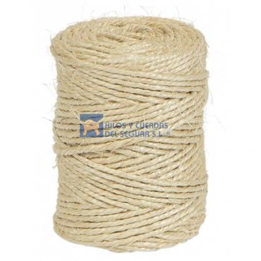 Bobina sisal 2 cabos blanco a 200 gr