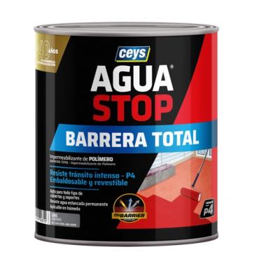 Agua stop barrera total 1 Kg. Gris