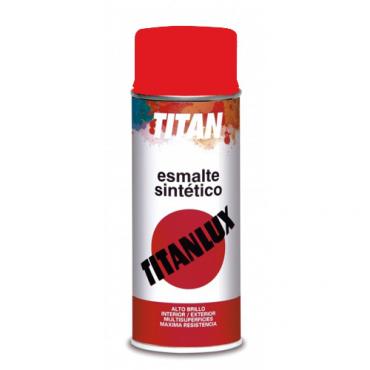 Spray esmalte sintético  bermellón 200 ml