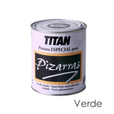 Titan pintura pizarras verde 750 ml
