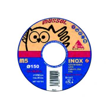 Disco M5 corte extrafino Inox Ø 150x1.5mm