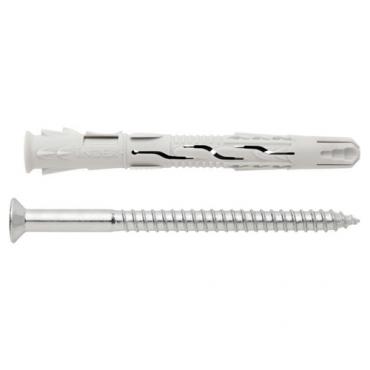 Taco serie larga T-NUX tornillo cabeza avellanada 10x120