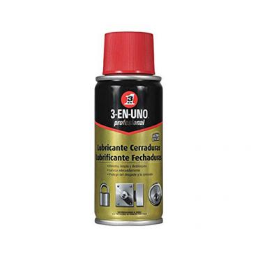 Spray lubricante de cerraduras (100 ml). 3 EN UNO
