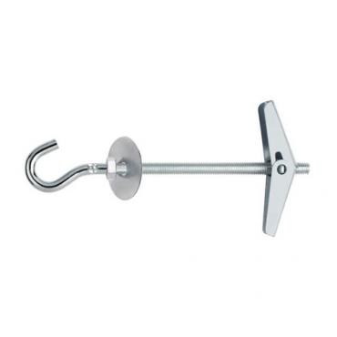 Palomilla con muelle con gancho. Zincado PA-GA  M6 Ø18