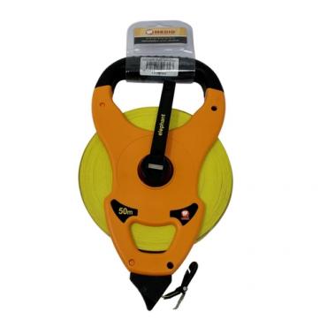 Cinta métrica de fibra de vidrio 50mX15mm (Estuche abierto)