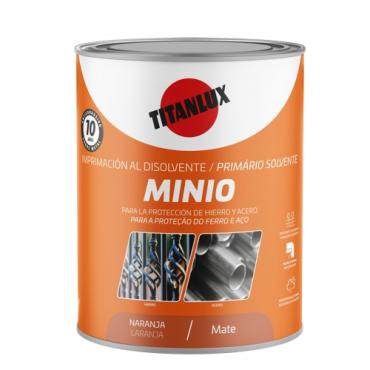 Titanlux Minio Sintético. Naranja 250ml.