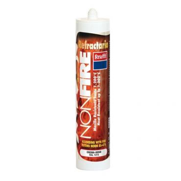 Masilla refractaria Nonfire CR crema 300 ml.