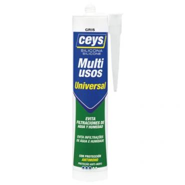 Ceys silicona universal. Gris