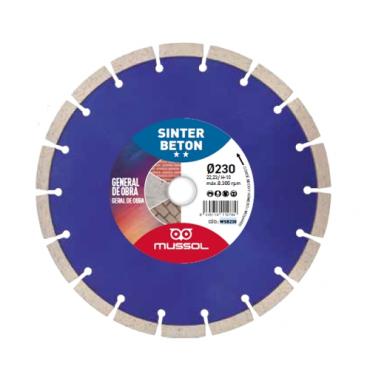 Disco diamante Sinter Beton 230x2,1 mm eje 22.2mm