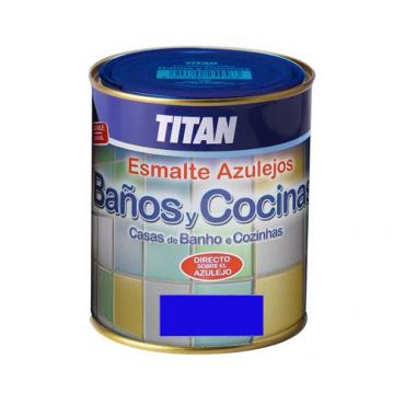 Titan baño-cocina azul satin. 750ml