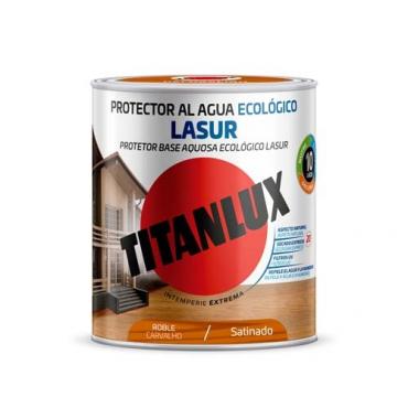 Protector ecológico Lasur satinado. Roble