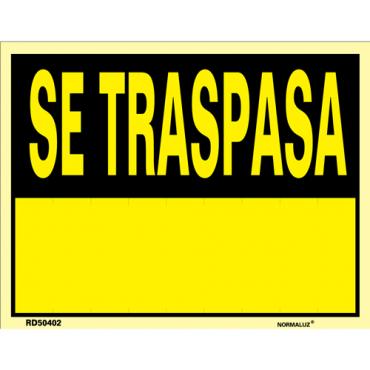 Señal Se traspasa