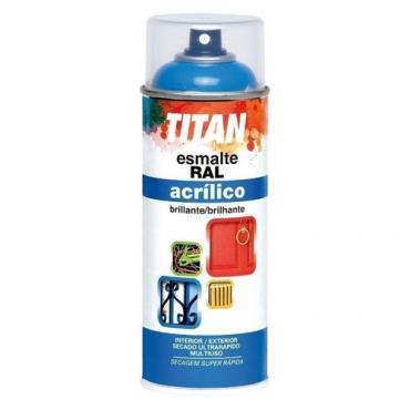 Spray esmalte acrílico plata r9006 400ml