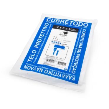 Cubre todo grueso 35 micras  4x5 metros