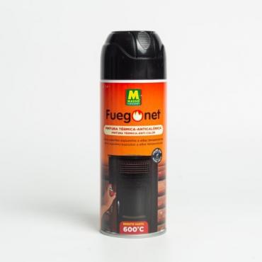 Spray pintura anticalórica 600ºC. Gris antracita 400 ml.
